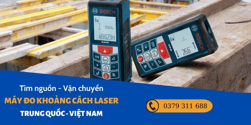 Simba - Đơn vị cung cấp dịch vụ tìm nguồn, vận chuyển máy đo khoảng cách laser từ Trung Quốc về Việt Nam