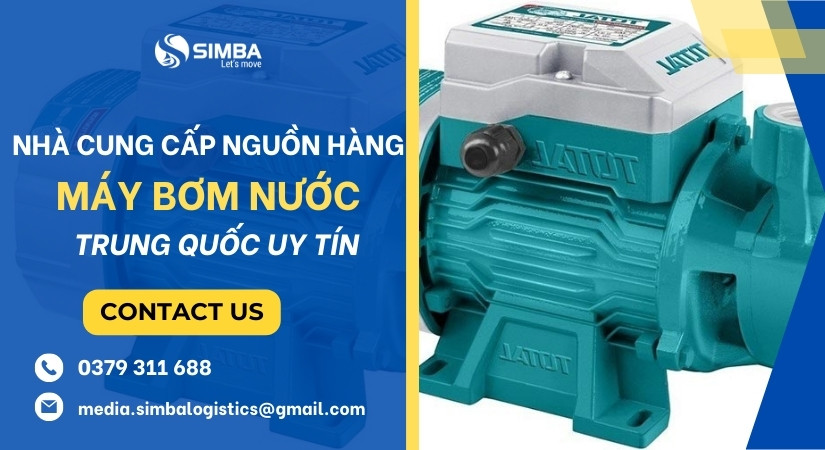 Nguồn hàng máy bơm nước Trung Quốc uy tín