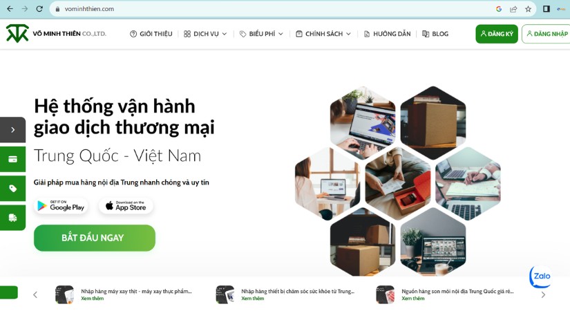 Võ Minh Thiên Logistics