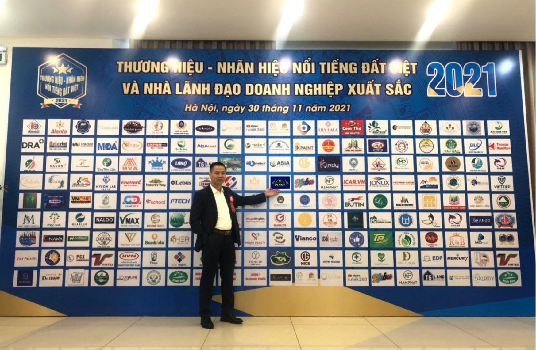 Thương hiệu PENNY lọt top 10 thương hiệu Nổi Tiếng Đất Việt năm 2021