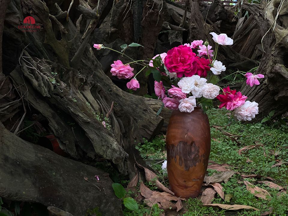 Hoa ở xưởng lũa