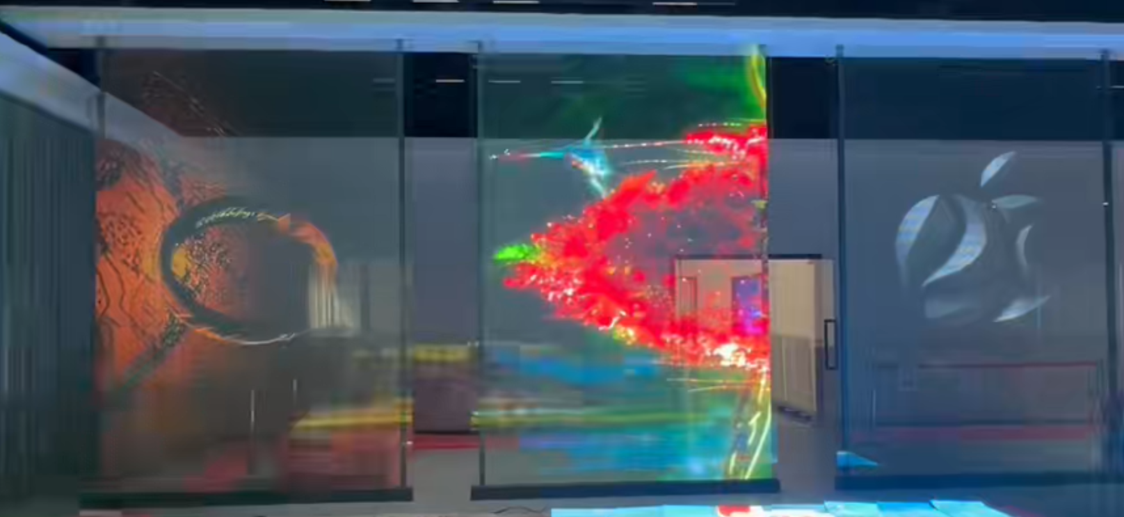 Led trong suot su kien