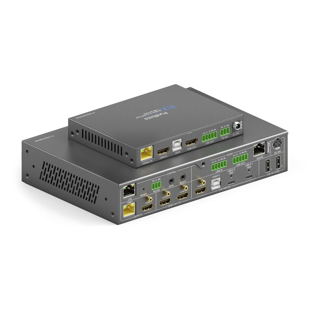 Chuyển đổi liền mạch giữa 2 cổng HDMI, 1 cổng HDMI + USB-B và 2 cổng USB-C