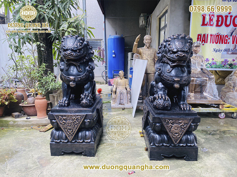 Các mẫu tượng đồng phong thuỷ mang nhiều ý nghĩa tốt lành