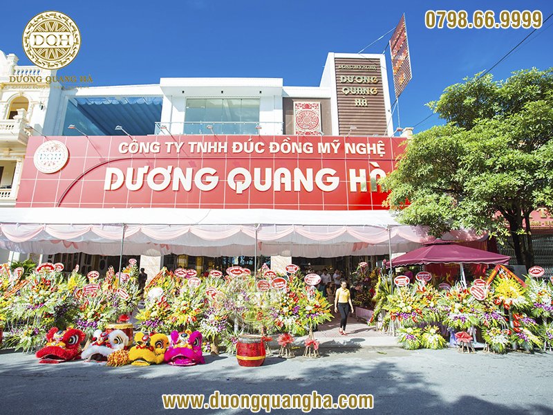 công ty đúc đồng uy tín Dương Quang Hà