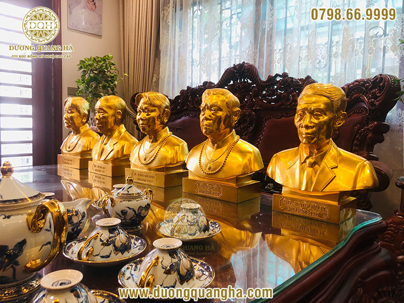Đúc tượng đồng truyền thần, chân dung theo yêu cầu uy tín, chất lượng