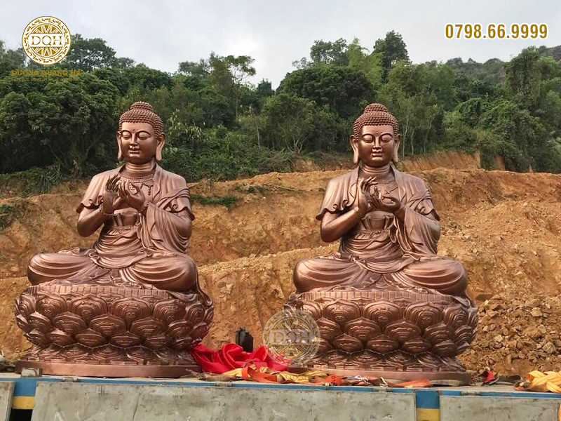 Địa chỉ mua tượng phật bằng đồng uy tín chất lượng tinh xảo