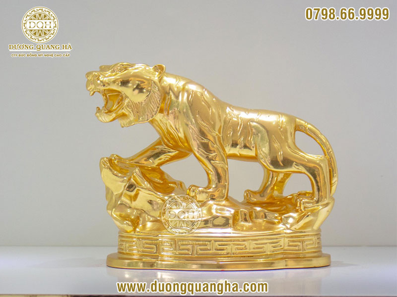 tượng đồng phong thủy dát vàng theo mệnh đẹp nhất