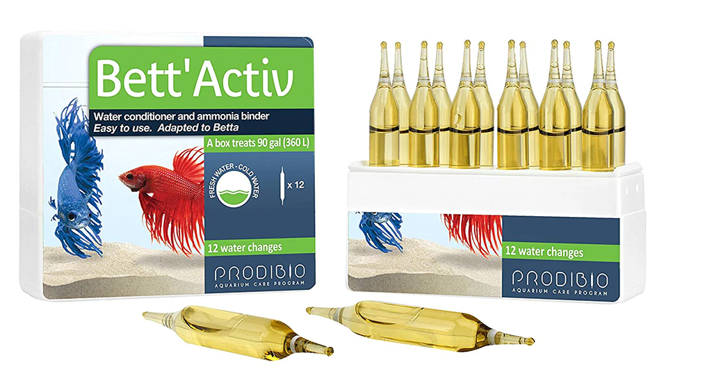 PRODIBIO - Bett'Activ | Khử Clo và bảo vệ màng nhầy cho cá Betta thủy sinh