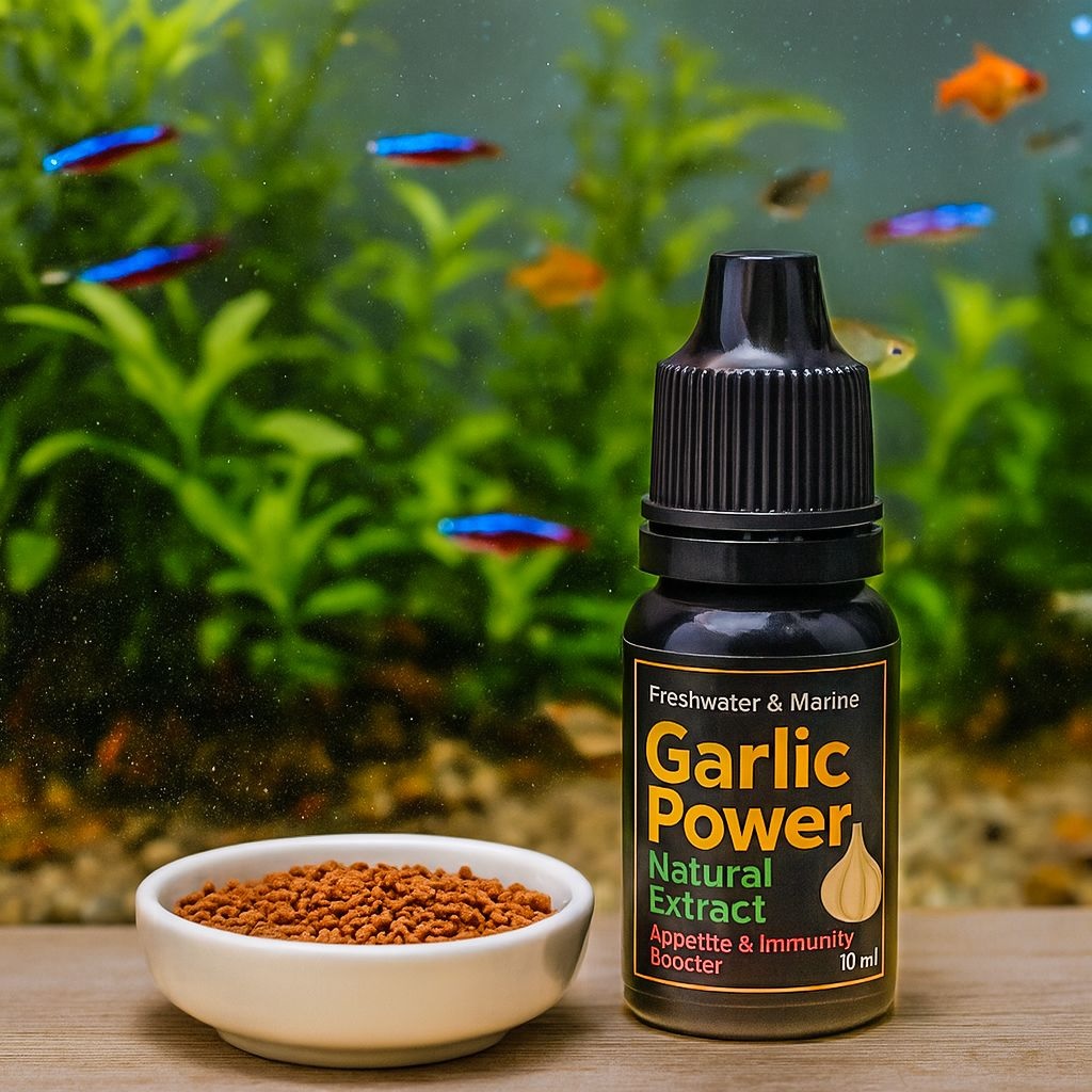 GREEN AQUA - GarlicPower | Tinh dầu tỏi cải thiện biếng ăn cho cá cảnh