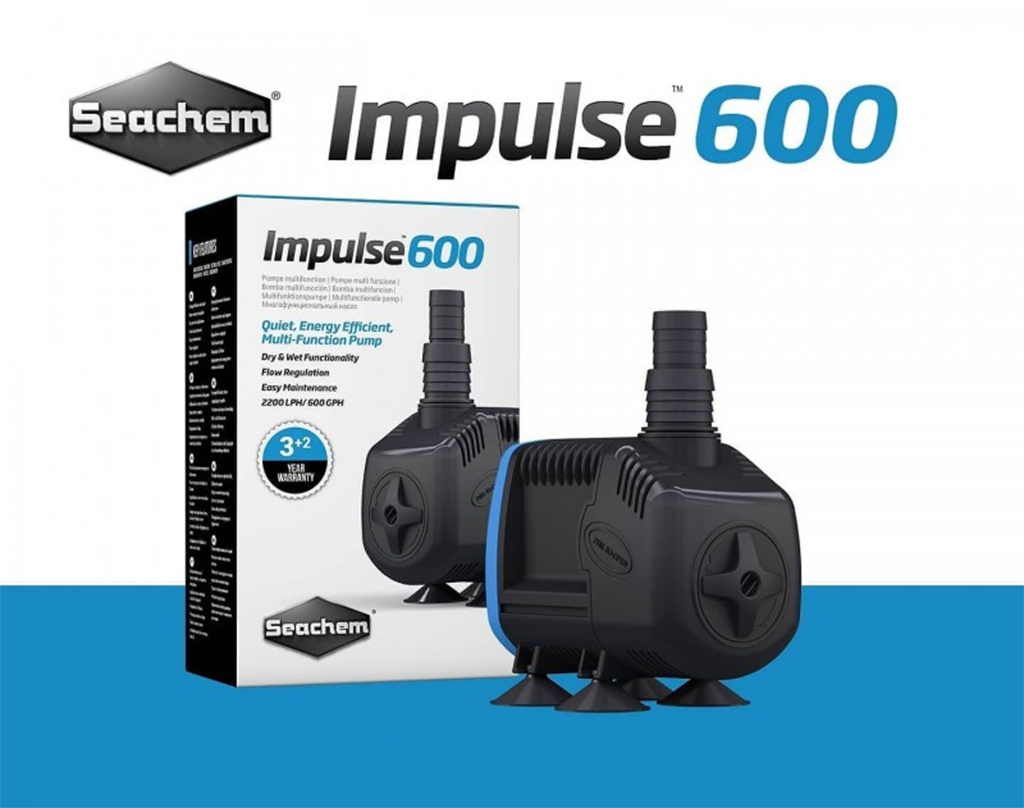 SEACHEM - Impulse 600 | Máy bơm nước hồ thủy sinh, hồ cá biển san hô