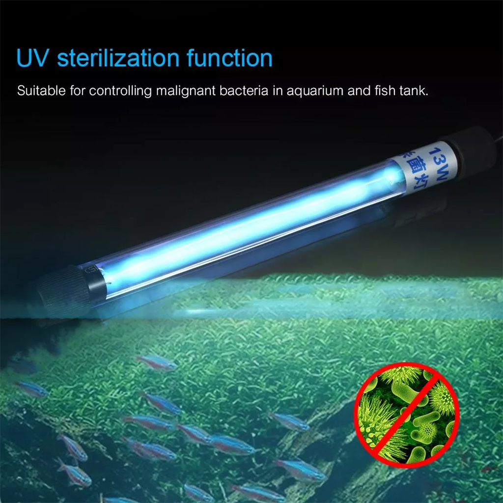 KAOKUI - Submersible UV Lamp | Đèn UV diệt khuẩn, tảo hại trong hồ cá