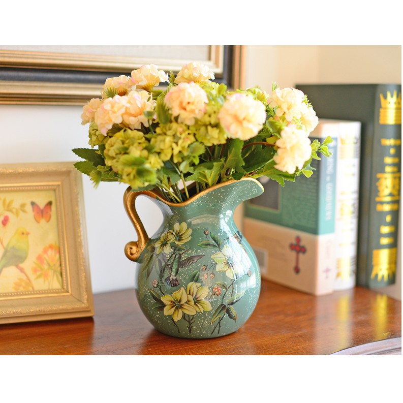 Quà Tặng Đại Hội Bình Lo Hoa Gốm Sứ Bát Tràng Cao Cấp