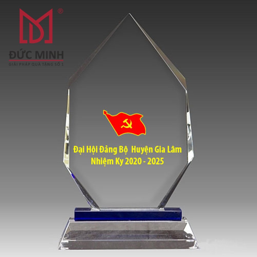 Nơi Sản Xuất Biểu Trưng Pha Lê - Cung Cấp Kỷ Niệm Chương