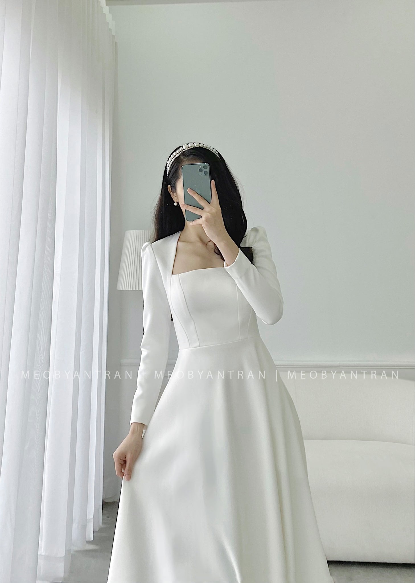 vay-cuoi-don-gian-tay-dai