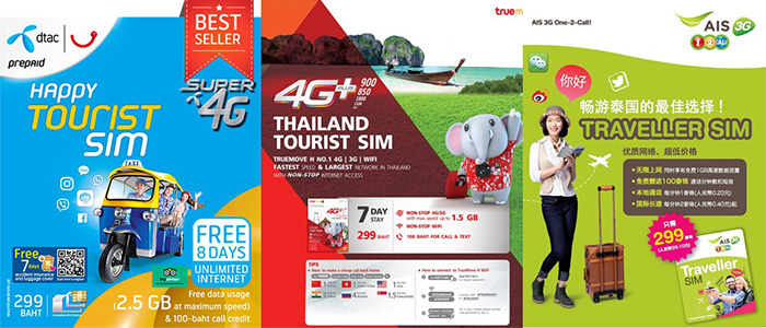 Sim Du Lịch Thái Lan