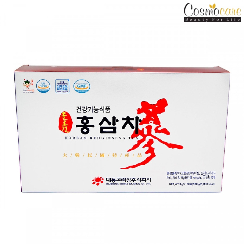 Trà hồng sâm dạng chiết xuất 4mg/g 3g x 100 gói