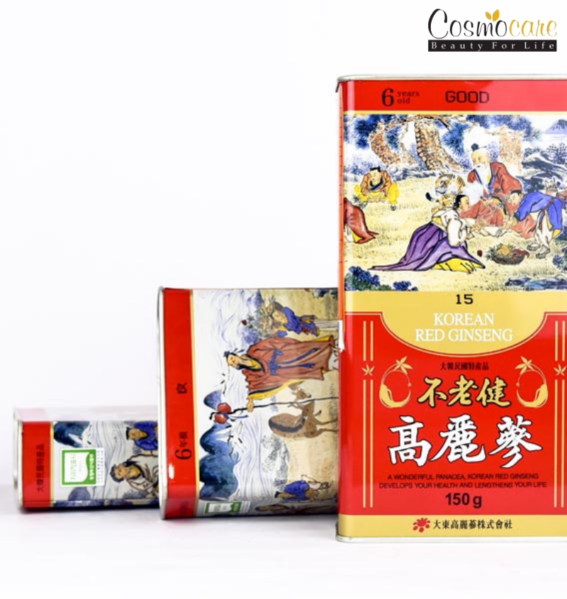 Hồng sâm củ khô