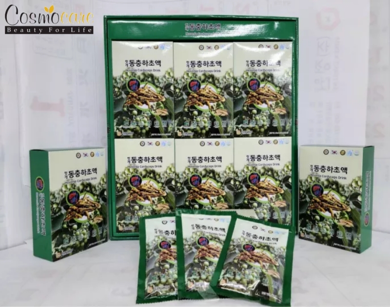 Nước bổ gan Đông Trùng Hạ Thảo JeongWon Hàn Quốc