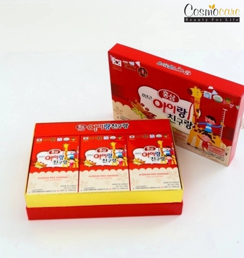 Hồng sâm trẻ em bao gồm những loại nào?