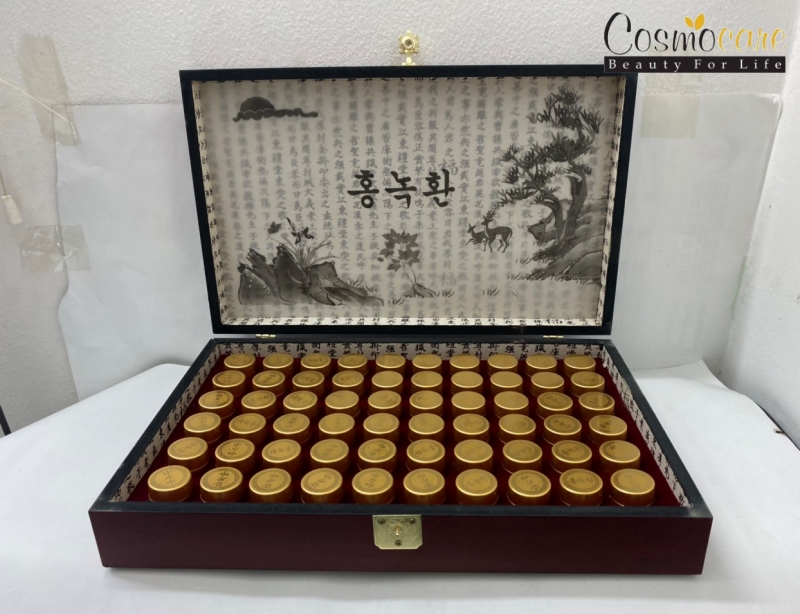 Viên hồng sâm nhung hươu thuốc bắc Bio