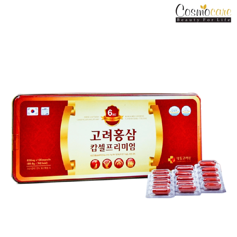 Viên sâm nhung linh chi đông trừng Deadong