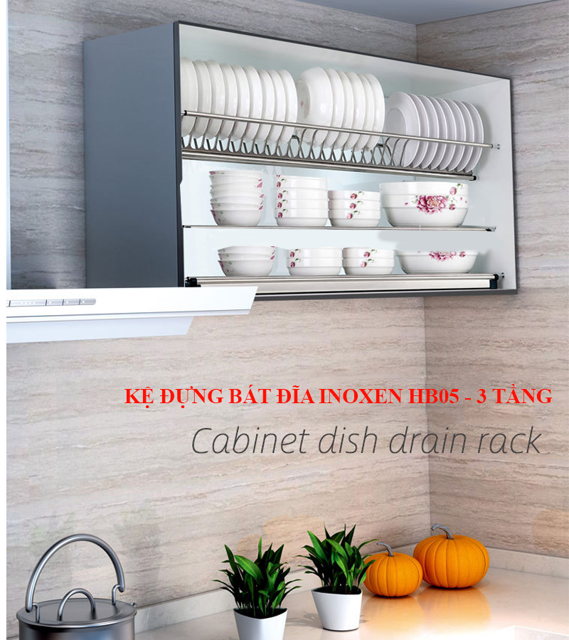 giá bát đĩa cố định INOXEN