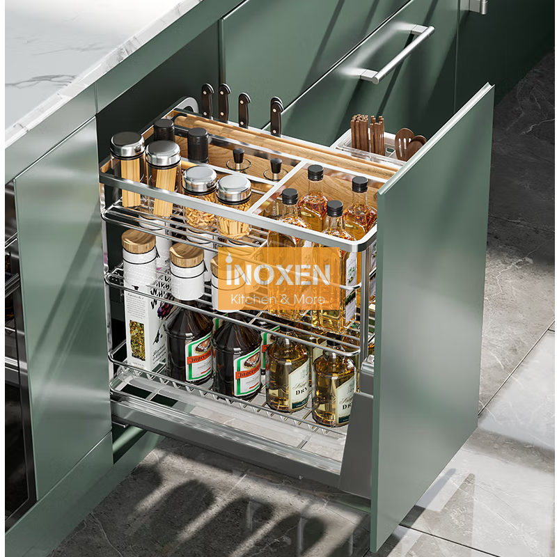 giá để dao thớt chai lọ inoxen