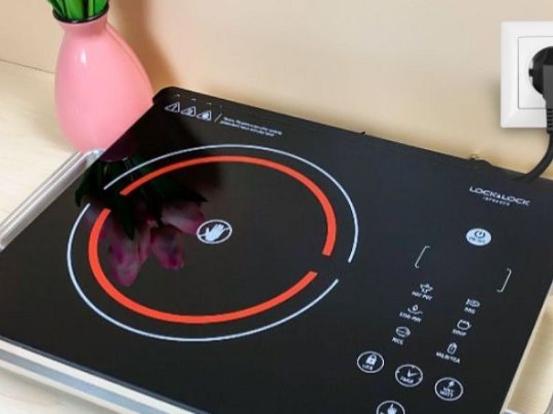 6 bước dùng bếp hồng ngoại Lock&Lock