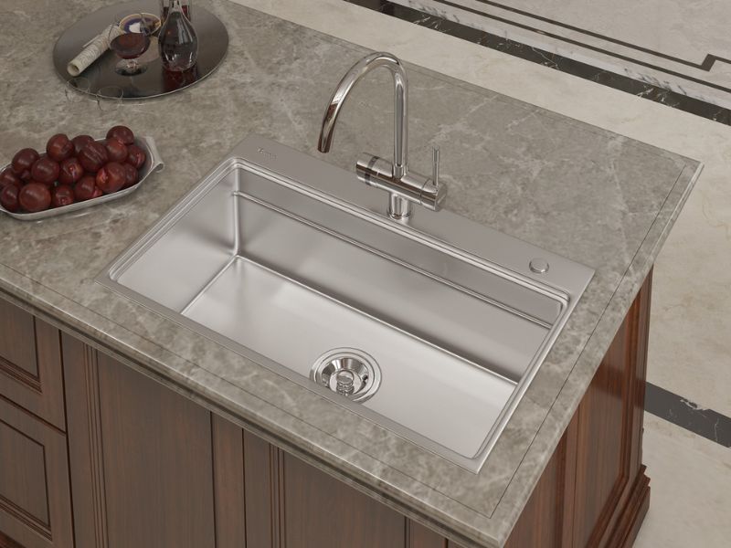 Vệ sinh bồn rửa bát vừa sạch vừa sáng bóng sẽ cần trải qua 4 bước chuẩn