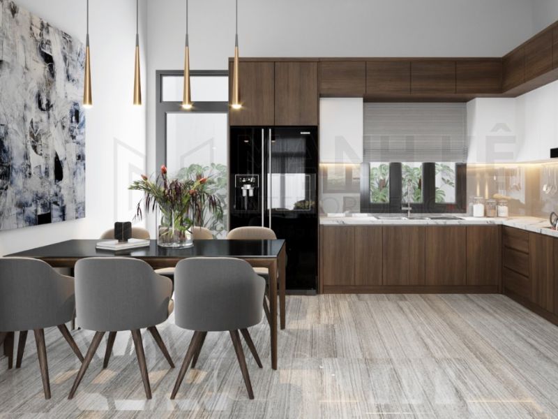 Cân đối kết hợp hài hòa màu sắc tăng vượng khí cho gia chủ