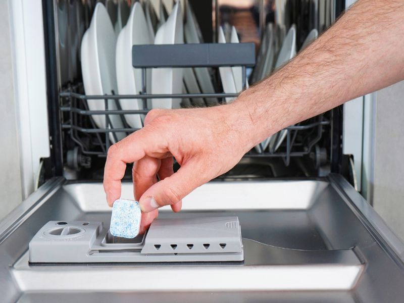 Hướng dẫn cách dùng viên rửa bát đĩa Sunlight 5 trong 1