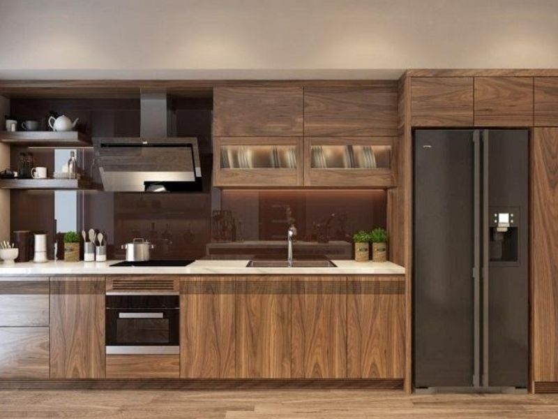 Gam màu nâu cánh gián - lựa chọn căn bếp hoàn hảo cho gia chủ cung Nhân Mã