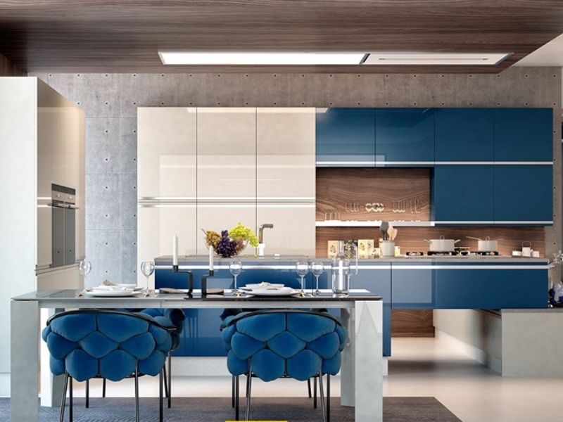 Ý nghĩa phong thủy màu xanh dương đắt giá cho gia chủ cung Song Ngư