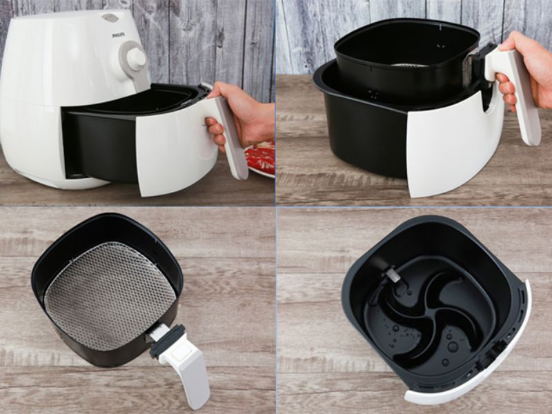 3 lưu ý cần thiết khi chị em vệ sinh cho nồi chiên không dầu