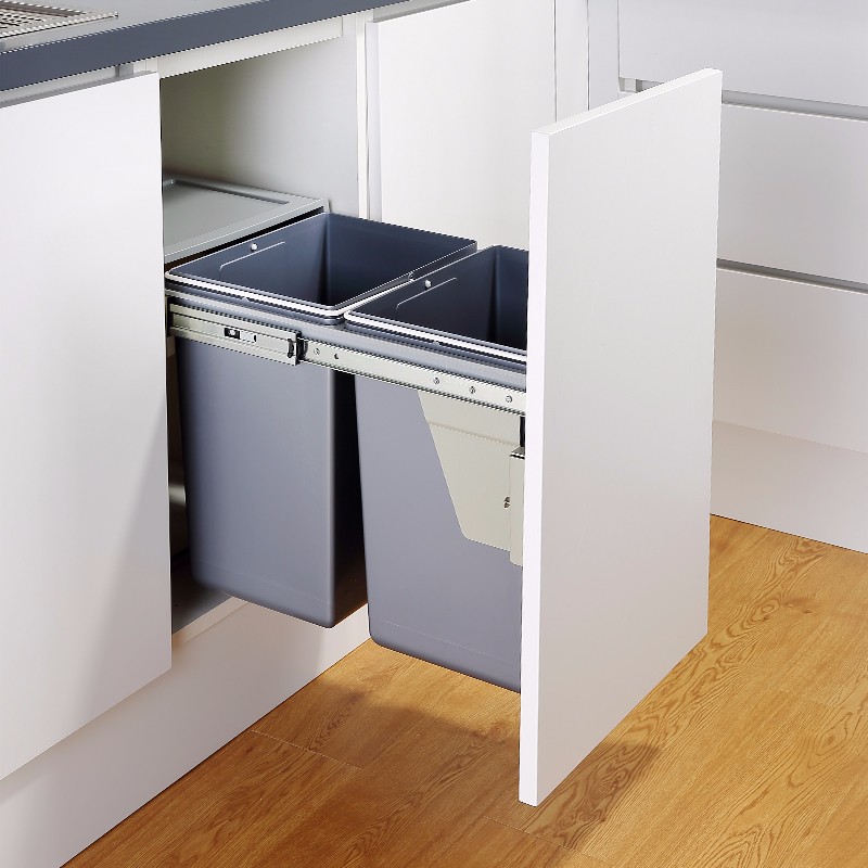 thùng đựng rác âm tủ INOXEN