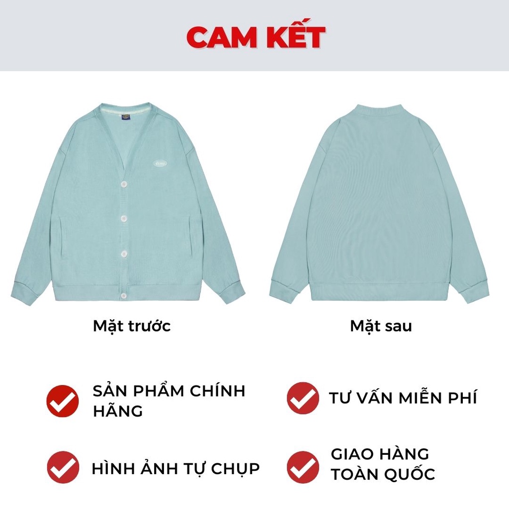 áo khoác cardigan nữ form rộng màu đen dkmv