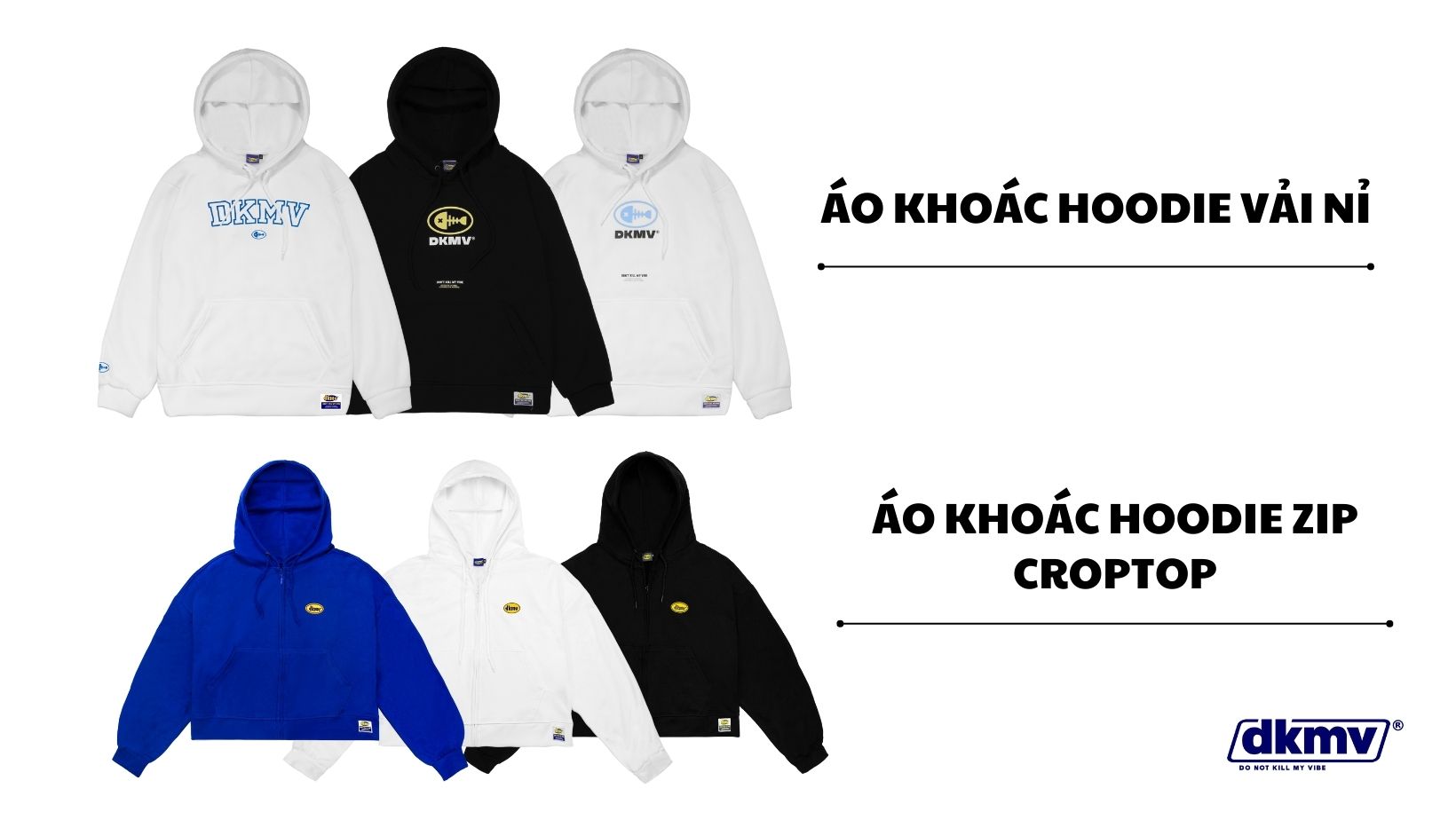 áo khoác hoodie local brand dkmv