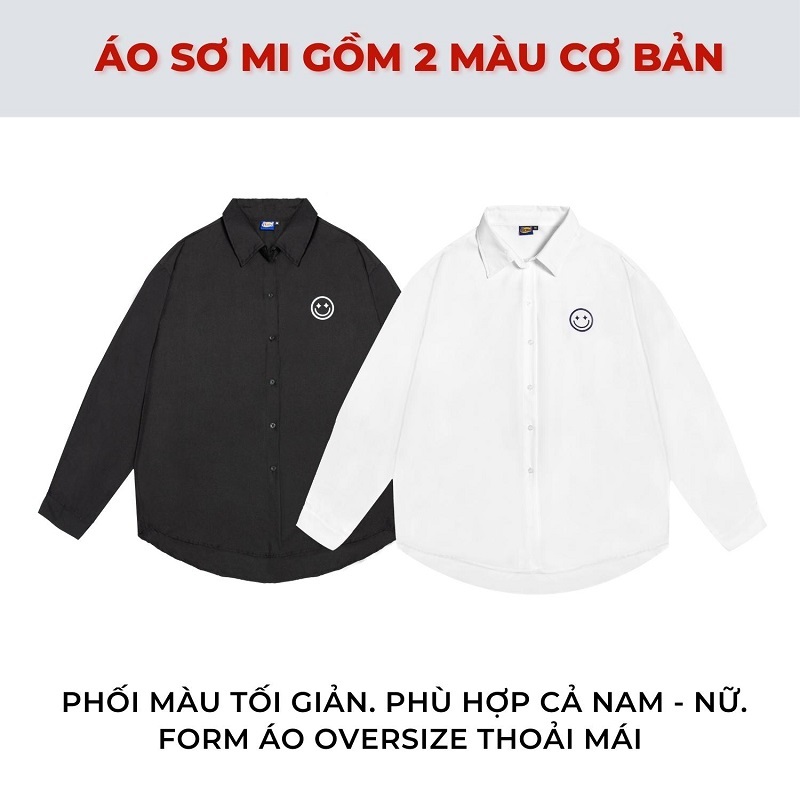 áo sơ mi dài tay local brand màu đen dkmv