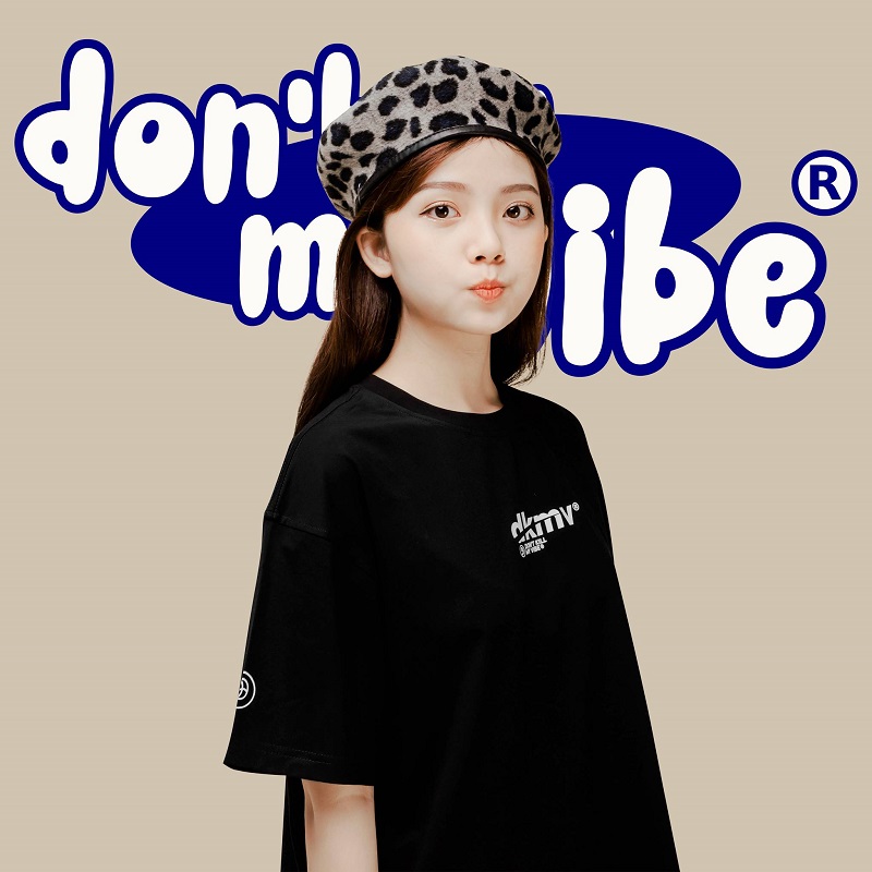 áo thun basic local brand streetwear dkmv logo tee black