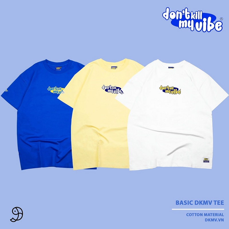 áo thun basic nữ trắng local brand dkmv basic tee streetwear