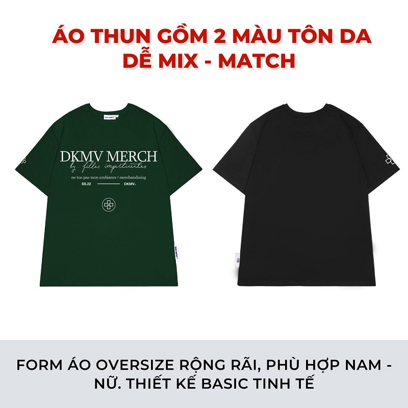 áo thun local brand đẹp form rộng chính hãng dkmv