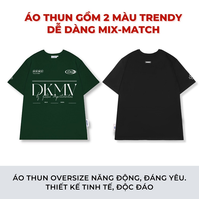 áo thun local brand form rộng đẹp dkmv streetwear