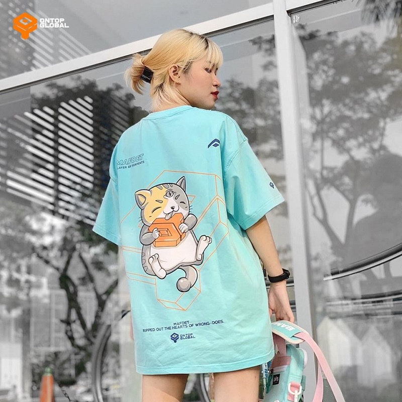 Cá tính cùng items tee Ontop - Local Brand- Việt