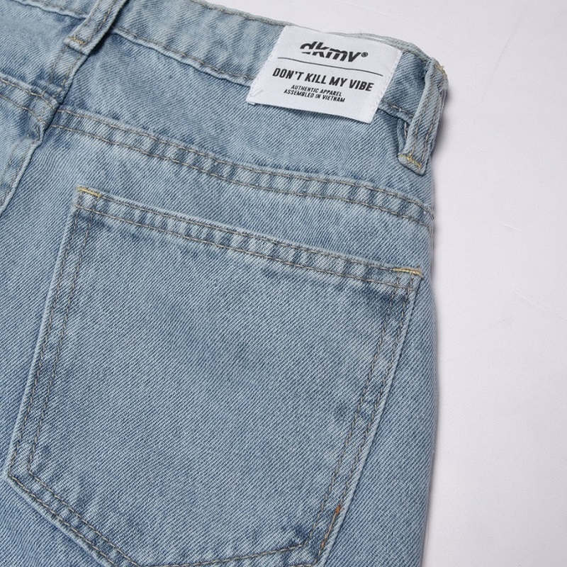 quần jean nữ ống rộng giá rẻ dkmv