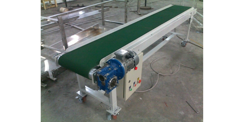 Băng tải PVC ngang