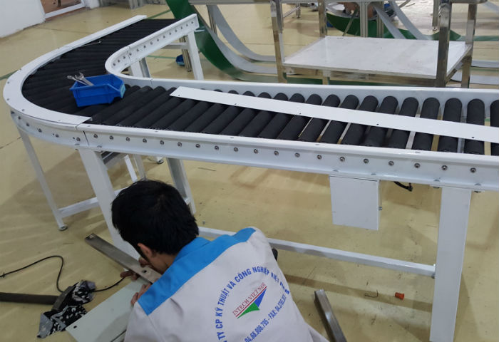 Lưu ý khi sử dụng băng tải cong