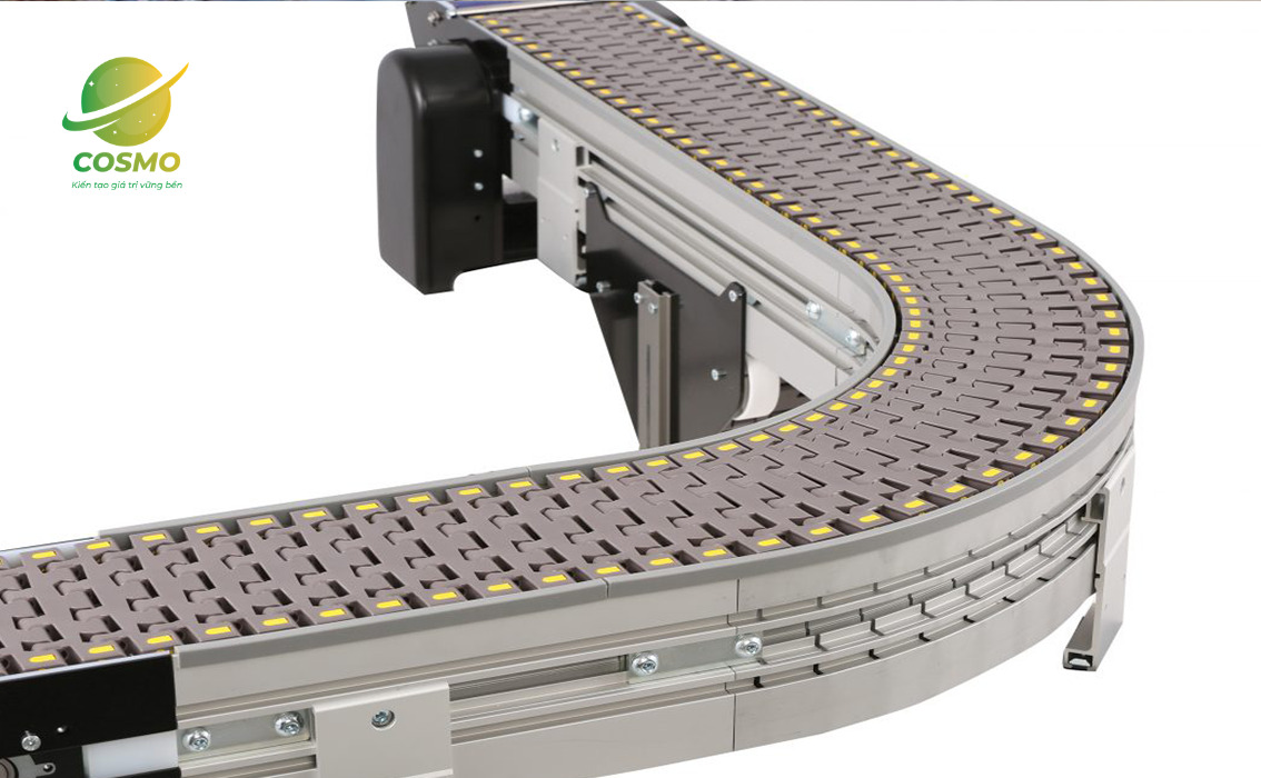 Băng tải xích nhựa là gì? Tất tần tật thông tin cần biết