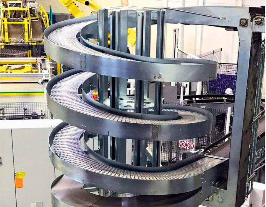 Ưu điểm nổi bật của băng tải xoắn ốc trong sản xuất công nghiệp