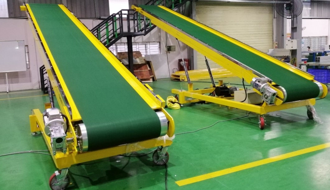 Cấu tạo và tính năng công dụng của băng tải nâng hạ